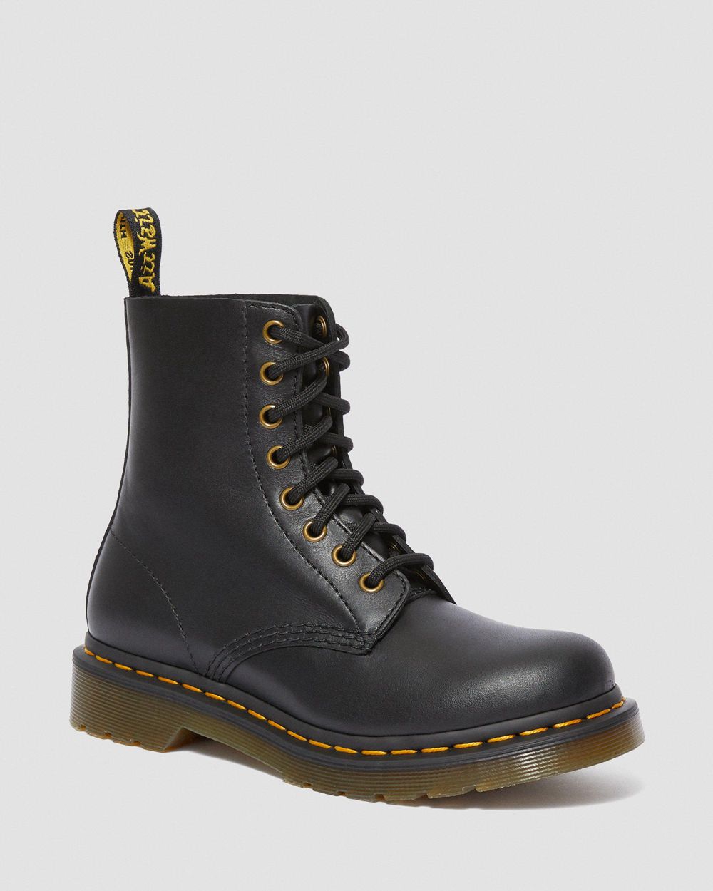 Dr Martens 1460 Pascal Wanama Kožené Topánky Damske ( Čierne ) SK 193-IQAPEZ